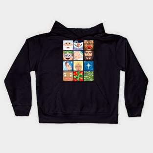 Christmas Avatars Kids Hoodie